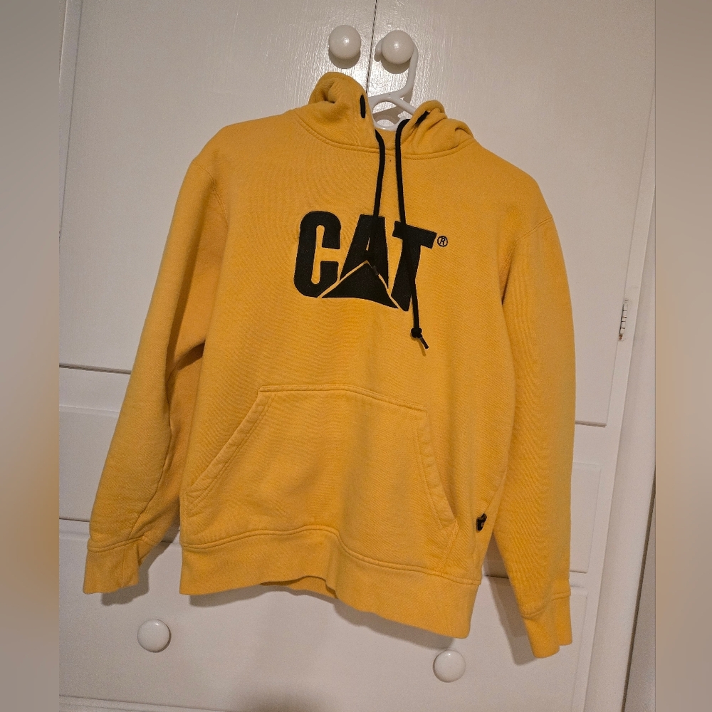 CAT Women's Yellow Hoodie